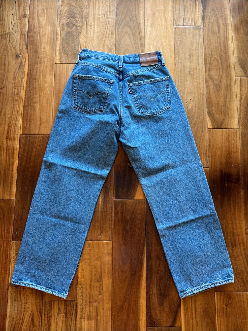 Levi's Classic Blue Straight-Leg Jeans - Picture 9 of 11